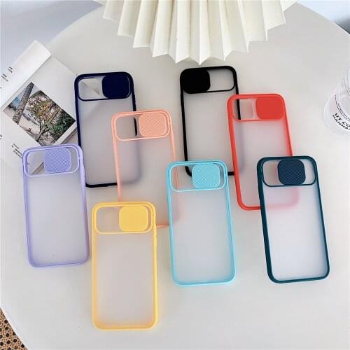 Camera Protection Matte Clear Shockproof Case For iPhone 12 MINI 11 Pro MAX XR X XS Max 8 7 Plus Frosted transparent Soft Cover