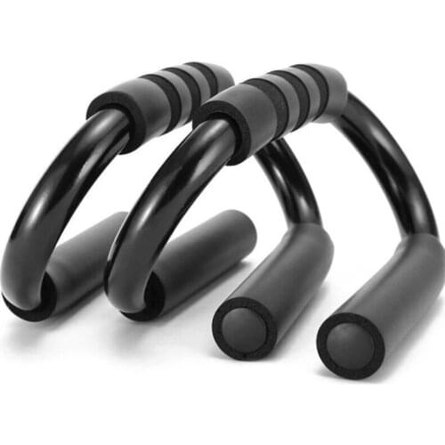 1 Pair S Shape Push Up Stand Aluminium Push-Ups Stands Bars Tool Voor Fitness Borst Training Apparatuur Exercise Training