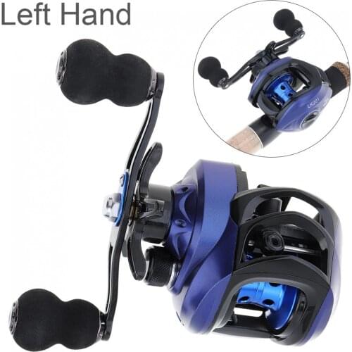 17+1BB Black & Blue High Speed 7.2:1 Fishing Bait Casting Reels Braking Force 6KG / 13LB with Right Left Hand Optional