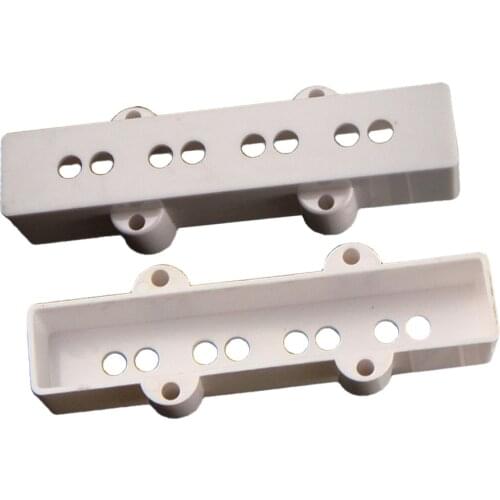 2 Pieces 4 String Jazz Bass Pickup Cover Neck&Bridge for JB Bass Guitar Parts Stringed Instruments Accessories