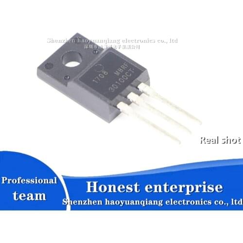 5PCS MBR30100 MBRF30100CT Schottky diode 30A 100V TO-220