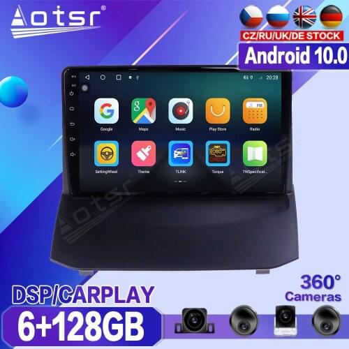 6+128G For Ford Fiesta 2008 2009 2010-2016 Car DVD Multimedia Player Recorder Stereo Android Radio GPS Auto Audio Navi Head Unit