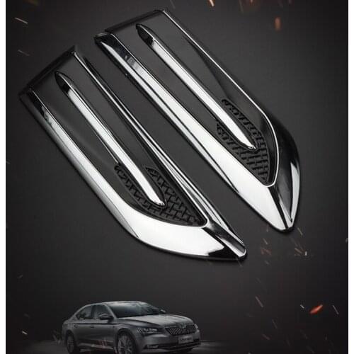 ABS Chrome trim cover Light Side Emblem Badge decoration trim Sticker for Mercedes-Benz Series-A B C E S G M ML GLK CL CLK CLS