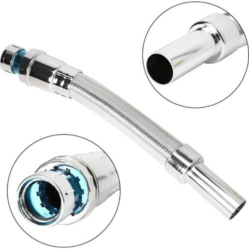 ABS Kitchen Sewer pipe Flexible Bathroom sink drains downcomer Wash basin Electroplated Plumbing Hose waste pipe #RW1209