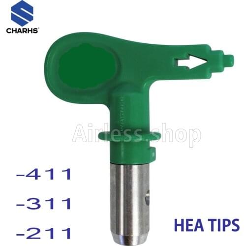 CHARHS Airless Spray Tips HEA-211.3 11.411 High Efficiency Airless Spray nozzle holder sprayer gun HEA ProTip nozzle Tips guard