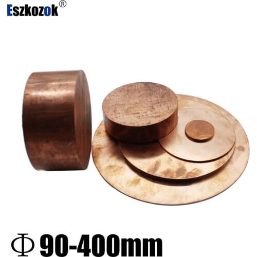 Pure 99.5% Round Copper Plate Electrode Sacrificial Anode Plating Sheet