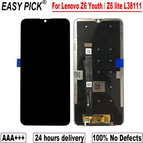 For Lenovo Z6 Lite L38111 LCD Display Touch Screen Digitizer Assembly Replacement Part For Lenovo Z6 Youth LCD