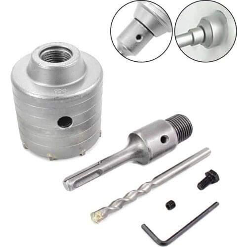 1 set Wall hole opener 40 50 65 68mm Concrete Hole Saw Electric Hollow Core Drill Bit Cement Stone Wall Air Conditioner Mounting