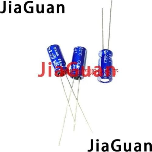 50pcs NEW ELNA RE3 50V2.2UF 5X11MM audio electrolytic capacitor 2.2uF/50V blue robe re3 2.2UF 50V
