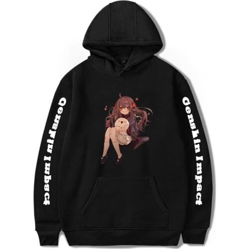 Genshin Impact casual Cool Print Hot Game Hoodies Fashion Sweatshirts Streetwear Graphic Hip Hop Plus Size Women/Men Top Fashion