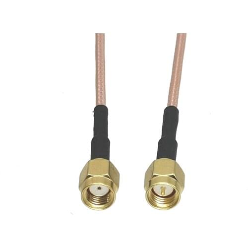 Cable SMA male plug to RP-SMA male Jack straight RG316 RF Jumper pigtail 4inch~20M