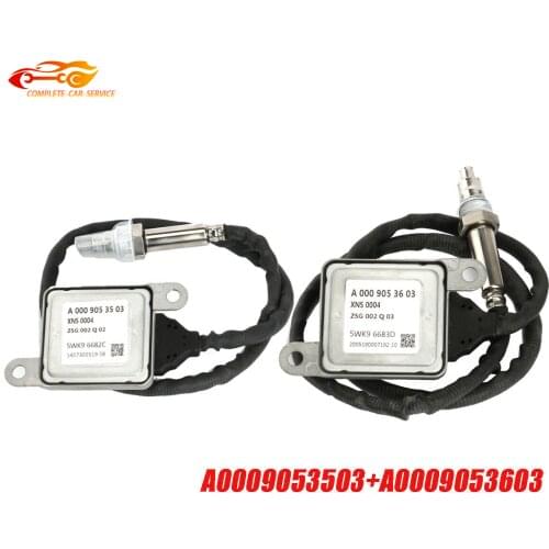 A0009053503 A0009053603 2PCS Brand New Nox Sensor Suit For Mercedes Benz W166 W205 Sprinter
