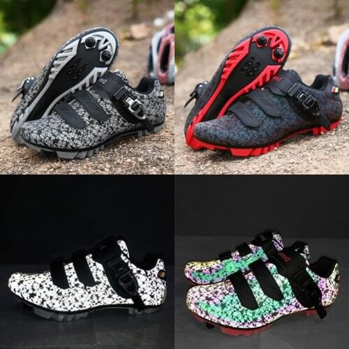 Big Size 36-47 Road Cycling Shoes Men Outdoor Mountain Bicycle Shoes Professional Racing Road Bike Shoes Sapatilha Ciclismo Mtb