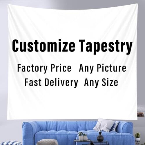 Custom tapestry home art decoration psychedelic scene mandala bohemian decoration private custom tapestry sheets