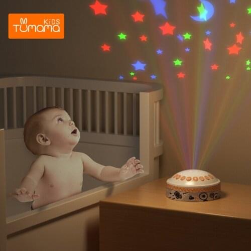 Yurt Starry Sky Projector White Noise Comfort Sleep Aid Bedside Toy Music Projection Night Light Machine (without Battery)