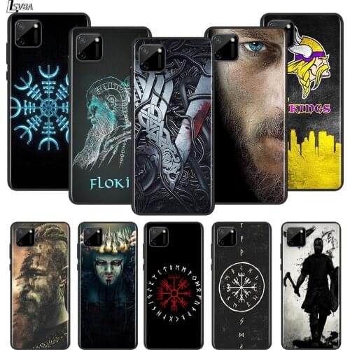 Vikings Ragnar Lothbrok For OPPO Realme 2 3 3i 5 5S 5i 6 6S 6i 7 7i Narzo 10 20 Pro Global Silicone Black Phone Case