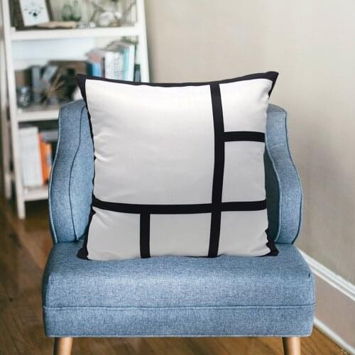 Heat Press Sublimation Blanks Panel Pillow Case Square Sofa Bed Cushion Case
