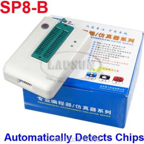 SOFI SP8-B High Speed USB Professional Programmer EEPROM FLASH ISP 40 Pins 93/24/25/BR90/SPI BIOS IC for Over 6000 Chips
