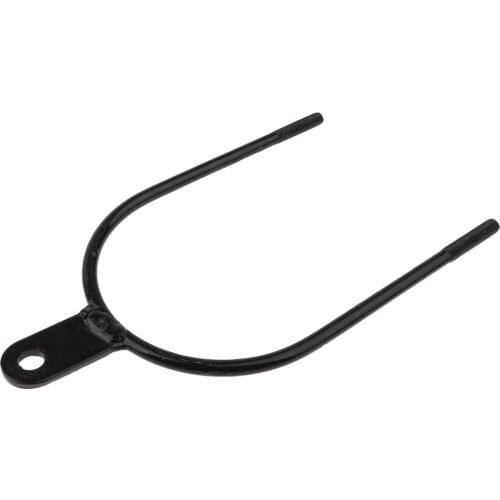 Carbon Steel Scooter License Plate Bracket License Plate Holder Replacement