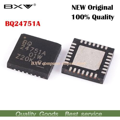 10pcs BQ24751A 24751A QFN new original laptop chip free shipping