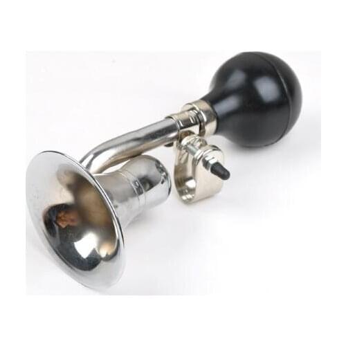Big Snail Bike Air Horn Retro Metal Bell Bugle Bicycle Signal Cycling Trumpet Honking Fit Handlebar Diameter 20-25.4mm