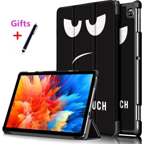 For ASUS adolpad 10 Pro 10.1 inch Case Magnetic Ultr Slim Smart Painted PU Leather Stand Tablet Cover for ASUS adolpad P030+pen