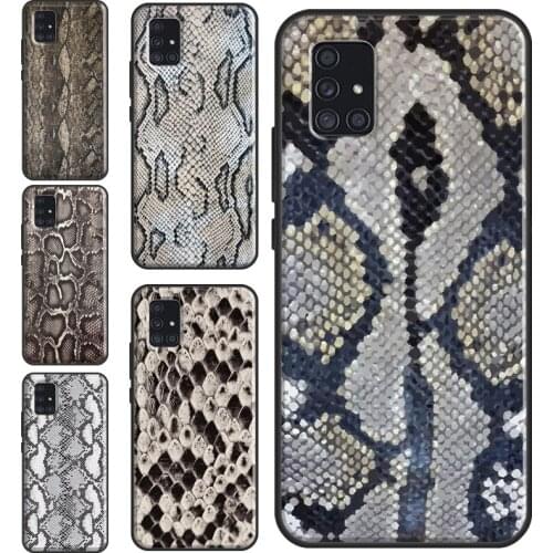 Snake Texture Case For Samsung A21S A20e A11 A31 A41 A51 A71 A10 A20S A30S A40 A50 A70 A12 A32 A52 A72
