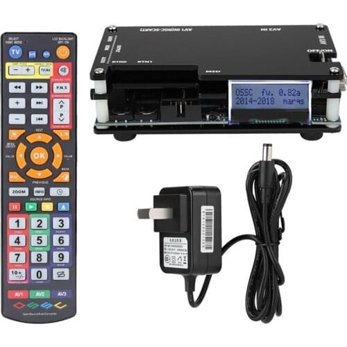 HOT-OSSC HDMI Converter Kit for Retro Game Consoles PS1 2 Sega Atari Nintendo,US Plug Add EU Adapter