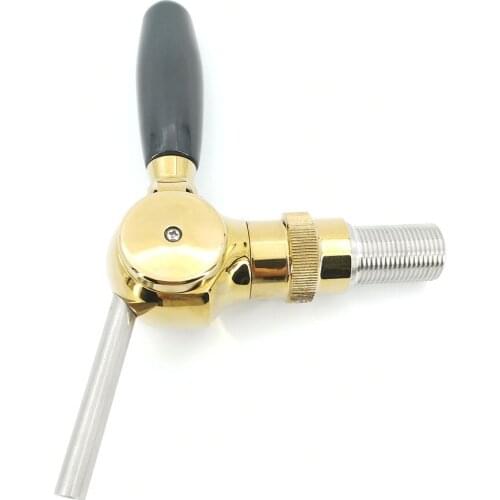 Goden stout beer faucet, ball shape beer tap, bar accessories