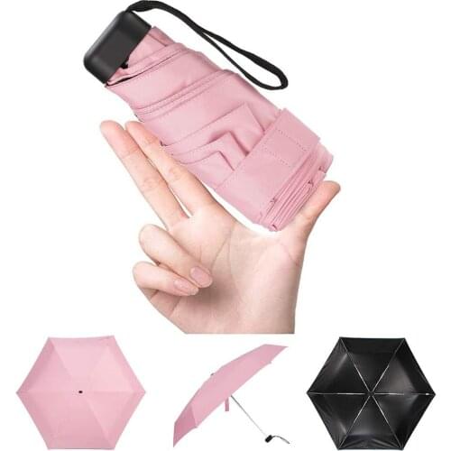 HOT SALES!!!New Arrival Portable Mini Pocket Parasol Telescopic Folding Anti-UV Light Rain Sun Umbrella Wholesale Dropshipping