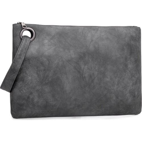 Fashion 2020 ladies clutch PU leather casual handbag briefcase fashion design simple envelope large capacity bolsa feminina