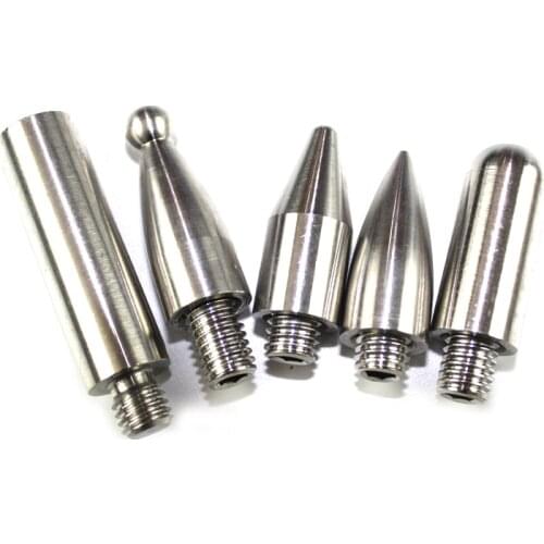 Car dent rod tips autobody dent removal kit dent hook tips slide hammer tips rubber hammer tips