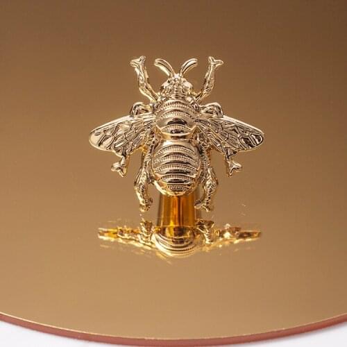 Original American all copper wardrobe, shoe cabinet, drawer, cabinet door, European bee PVD handle, pure copper handle