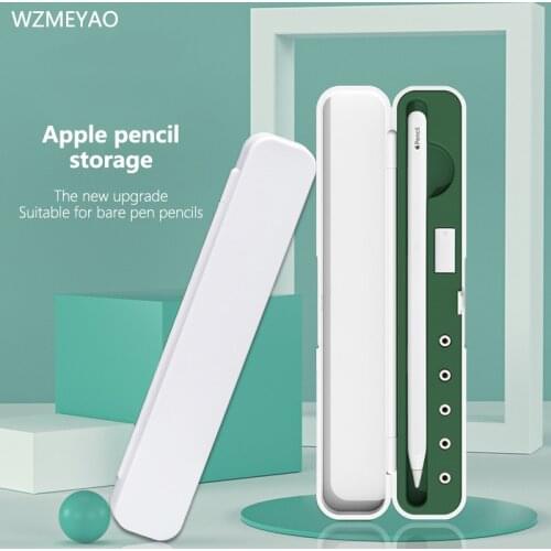 Pencil Storage Box for Apple Pencil Portable Protective Cover Plastic Case Suitable for Touch Pen Apple Pencil 2nd Accessories