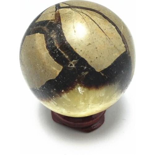 Natural Septarium Beatle Stone Sphere Ball Crystal Stone Gemstone Great for Meditation Home Decoration Chakra Reiki Stone