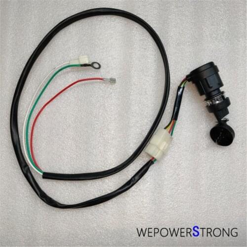 Five Pin Electric Start Switch And Coil Line Kits Fits for 170F 173F 178F 186F 188F 190F 192F Air Cool Diesel Engine