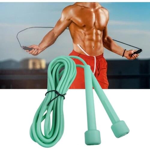 Speed Jump Rope High Speed Smooth Spinning Jumping Rope Non-slip Fitness Equipment Tangle-Free Soft Skipping Rope for Student