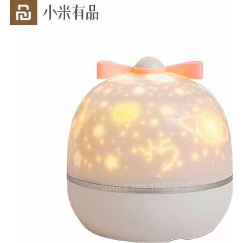 Youpin Cosmos Star Projector Lamp LED Starry Sky Projector Lamp Bed Childrens Bedroom Bedside Sleep Desk Night Lamp