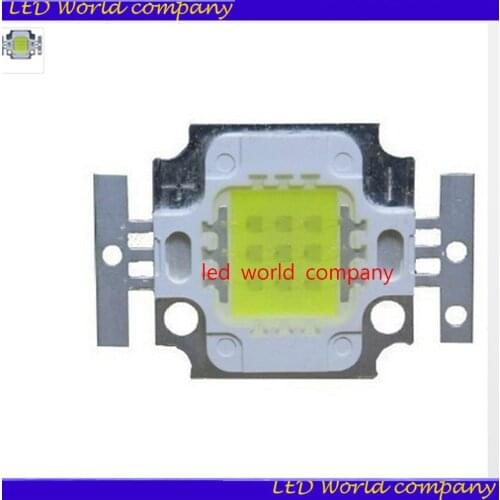 100pcs 10W Warm White 3000K Cold White 6000K 10000K 20000K 30000K 35mil 45mil Square High Power LED Light chip 1000mA 10-13V