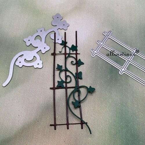 Fence decoration Metal Cutting Dies Stencils Die Cut for DIY Scrapbooking Album Paper Card Embossing