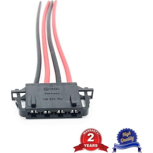 Wire Cable harness for Heater Blower Motor Fan Resistor for VW Volkswagen Group