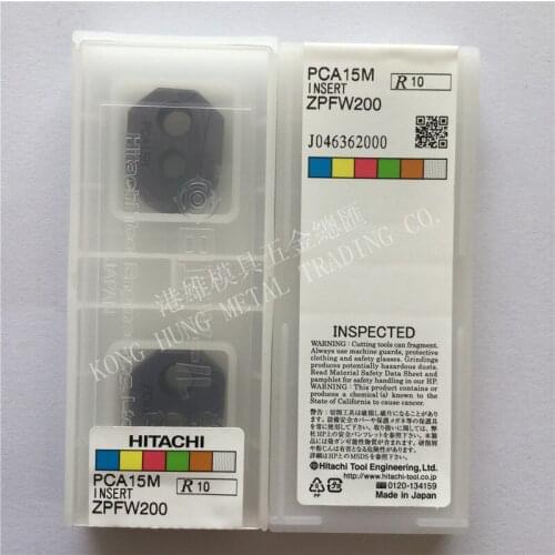 ZPFW200-R10 PCA15M Original Hitachi Carbide Inserts Milling Inserts Lathe Tools 2Pcs/Lot