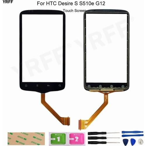 3.7" Touch Panel For HTC Desire S S510e G12 Touch Screen Digitizer Front Glass Panel Sensor Assembly Parts