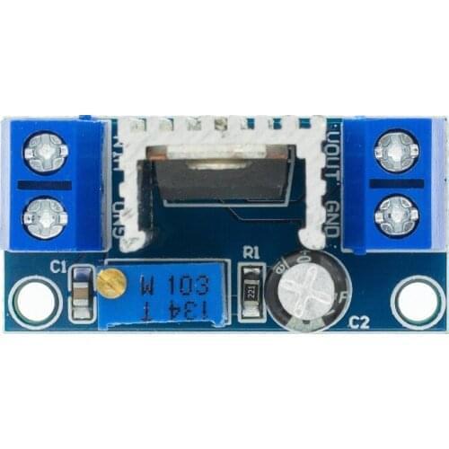 5PCS LM317 Adjustable Voltage Regulator Power Supply LM317 DC-DC Converter Buck Step Down Circuit Board Module Linear Regulator