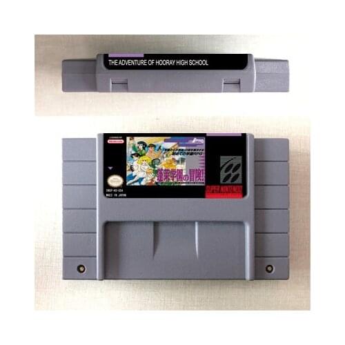 Adventures of Hooray High School - RPG Game Card US Version English Language Battery Save