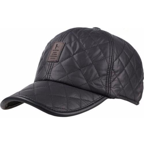 VORON High quality baseball cap men autumn winter Fashion Caps waterproof fabric Hats Thick warm earmuffs baseball cap 4 colors