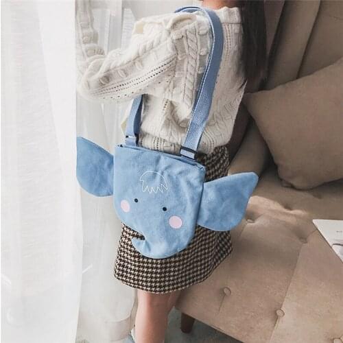 Korean Version Of Shoulder Messenger Bag New Elephant Style Girl Personality Cute Princess Mini Bag