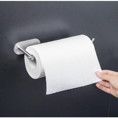 Kitchen Tissue Rack Kitchen Towel Rack Punch-Free Kitchen Paper Special Rack Kitchen Paper Rack Punch-Free