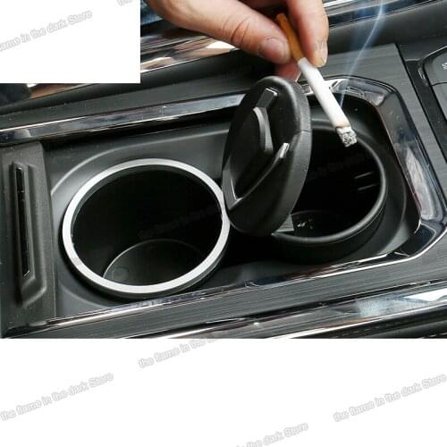 Lsrtw2017 Abs LED Car Center Ashtray Storage Box for Chery Tiggo 8 2018 2019 2020 Accessories Auto Styling