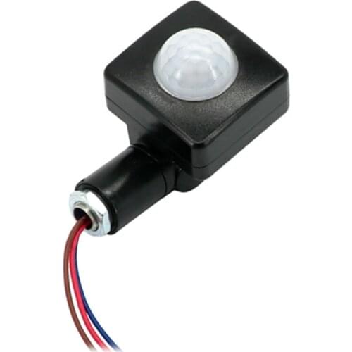 Mini LED Flood Light PIR Motion Body Sensor Switch Detector Adjustable PIR Switch Outdoor IP65 Waterproof Motion Sensor 85-265V